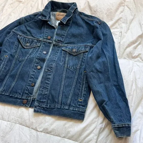 Levi’s Classic denim jacket men’s small cotton casual minimalist outdoors - Picture 4 of 8